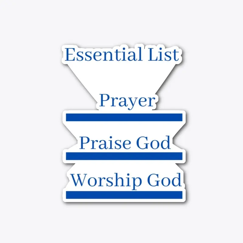 Personal Spiritual Essential List